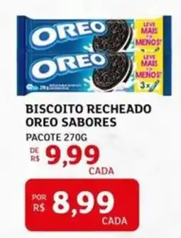 Assaí Atacadista Biscoito recheado oreo sabores oferta
