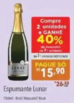 Supermercados Condor Espumante Lunar oferta