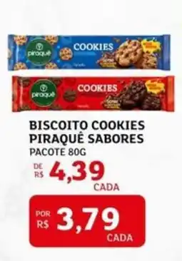 Assaí Atacadista Biscoito cookies piraqué sabores oferta
