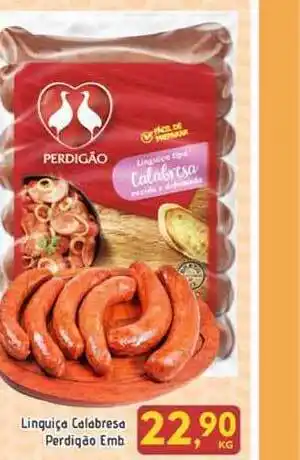 SuperPrix Linguiça Calabresa Perdigão Emb oferta