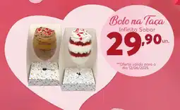 Rede Top Bolo na Taça Infinito Sabor oferta