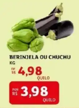 Berinjela ou chuchu