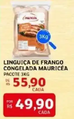 Linguiça de frango congelada mauricéa