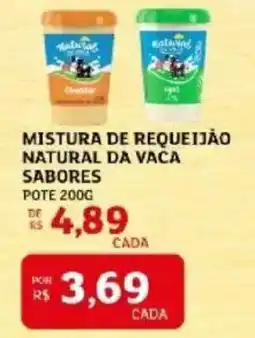 Assaí Atacadista Mistura de requeijão natural da vaca sabores oferta