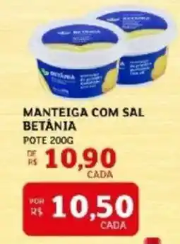 Assaí Atacadista Manteiga com sal betânia oferta