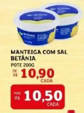 Assaí Atacadista Manteiga com sal betânia oferta