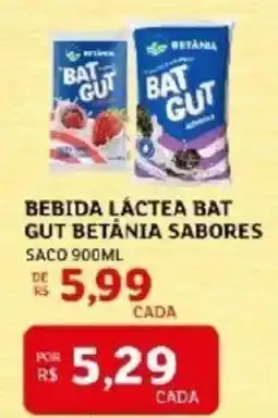Assaí Atacadista Bebida láctea bat gut betânia sabores oferta