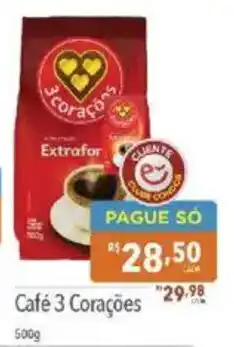 Supermercados Condor Café 3 Corações oferta