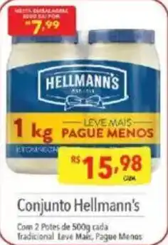 Supermercados Condor Conjunto Hellmann's oferta