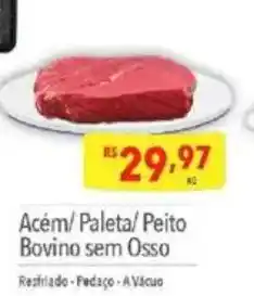 Supermercados Condor Acém/Paleta/ Peito Bovino sem Osso oferta