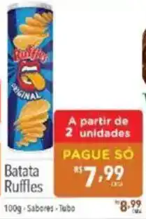 Supermercados Condor Batata Ruffles oferta
