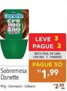Supermercados Condor Sobremesa Danette oferta