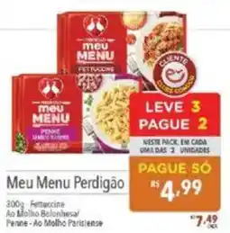 Supermercados Condor Meu Menu Perdigão oferta