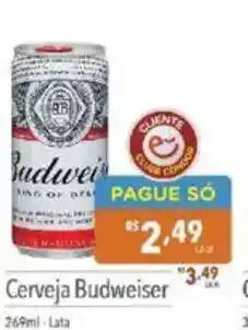 Supermercados Condor Cerveja Budweiser oferta