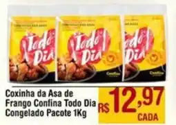 Max Atacadista Coxinha da Asa de Frango Confina Todo Dia Congelado Pacote oferta