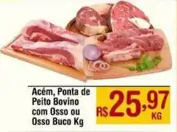 Max Atacadista Acém, Ponta de Peito Bovino com Osso ou Osso Buco oferta