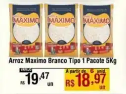 Max Atacadista Arroz Maximo Branco Tipo 1 Pacote oferta