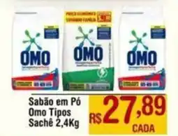 Max Atacadista Sabão em Pó Omo Tipos oferta