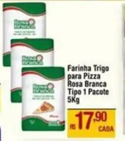 Max Atacadista Farinha Trigo para Pizza Rosa Branca Tipo 1 Pacote oferta