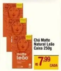 Max Atacadista Chá Matte Natural Leão oferta