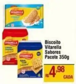 Max Atacadista Biscoito Vitarella Sabores Pacote oferta