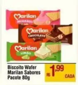 Max Atacadista Biscoito Wafer Marilan Sabores Pacote oferta