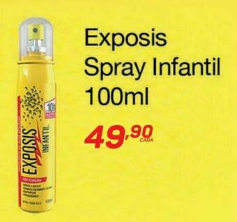 GBarbosa Exposis spray infantil 100ml oferta