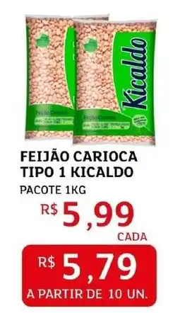 Assaí Atacadista Feijão carioca tipo 1 kicaldo oferta