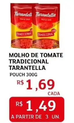 Assaí Atacadista Molho de tomate tradicional tarantella pouch oferta