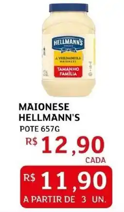 Assaí Atacadista Maionese hellmann's pote oferta