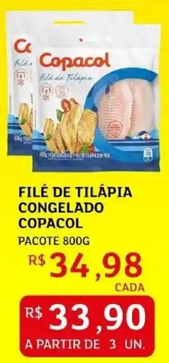 Assaí Atacadista Filé de tilápia congelado copacol oferta