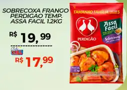 Rede Krill Sobrecoxa frango perdigao temp. assa facil oferta