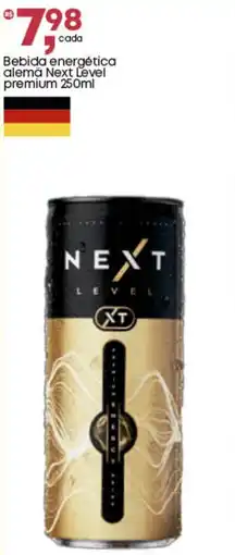 Frangolândia Bebida energética alemä Next Level premium oferta