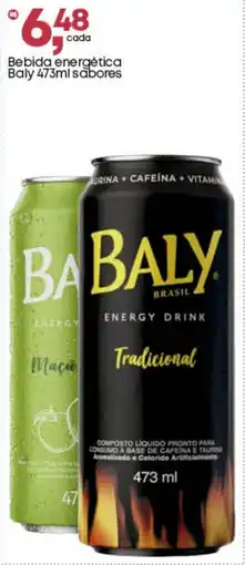 Frangolândia Bebida energética Baly sabores oferta