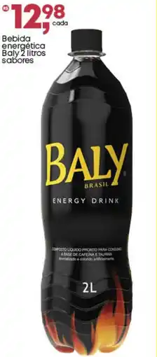 Frangolândia Bebida energética Baly sabores oferta