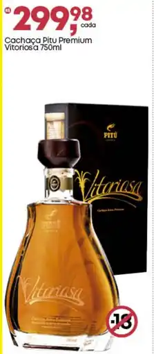 Frangolândia Cachaça Pitú Premium Vitorios'a oferta