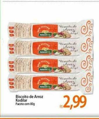 Atacadão Biscoito De Arroz Kodilar oferta