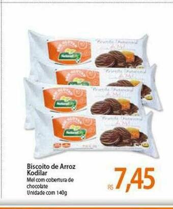 Atacadão Biscoito De Arroz Kodilar oferta