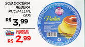 Rede Krill Sob. doceria rebeka pudim leite oferta