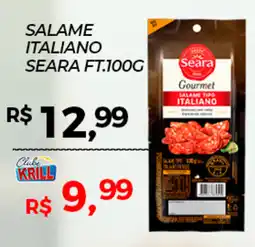 Rede Krill Salame italiano seara ft. oferta