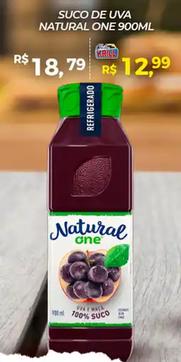 Rede Krill Suco de uva natural one oferta