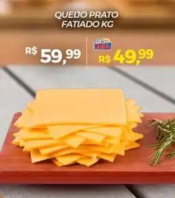Rede Krill Queijo prato fatiado oferta