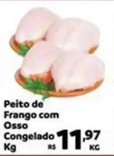 Max Atacadista Peito de Frango com Osso Congelado oferta