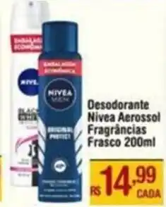 Max Atacadista Desodorante Nivea Aerossol Fragrâncias Frasco oferta