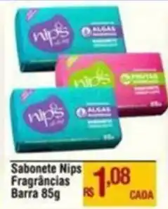 Max Atacadista Sabonete Nips Fragrâncias Barra oferta