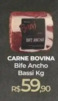 Peg Pese Carne Bovina Bife Ancho Bassi Kg oferta