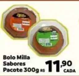 Max Atacadista Bolo Milla Sabores Pacote oferta