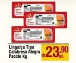 Max Atacadista Linguiça Tipo Calabresa Alegra Pacote oferta