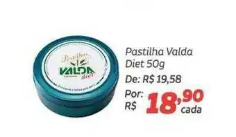 Pastilha Valda Diet