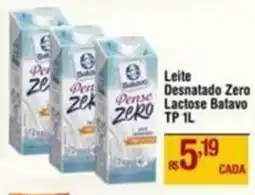 Max Atacadista Leite Desnatado Zero Lactose Batavo oferta